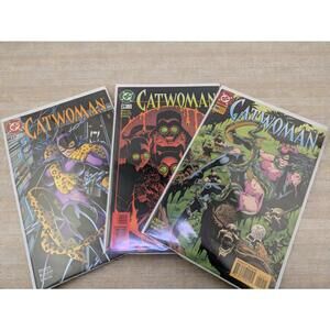 Catwoman 19 29 37 Comic Lot - Dixon Balent Smith - DC 1995